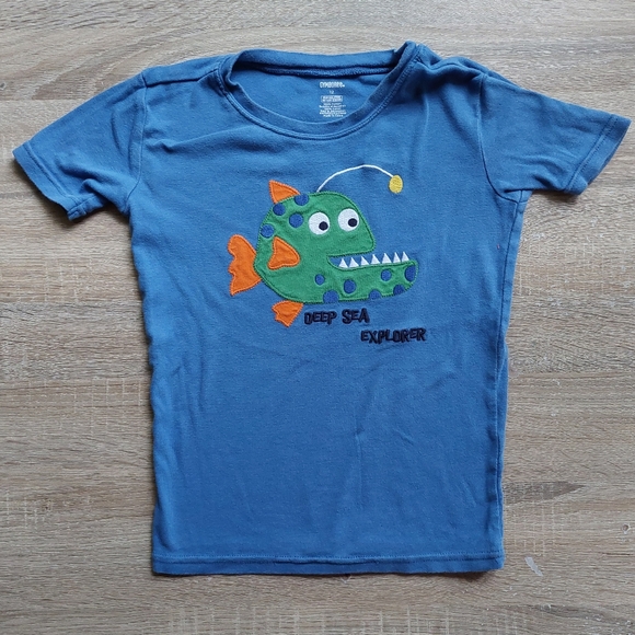 Angler & octopus Gymboree pjs size 12 - Picture 6 of 16